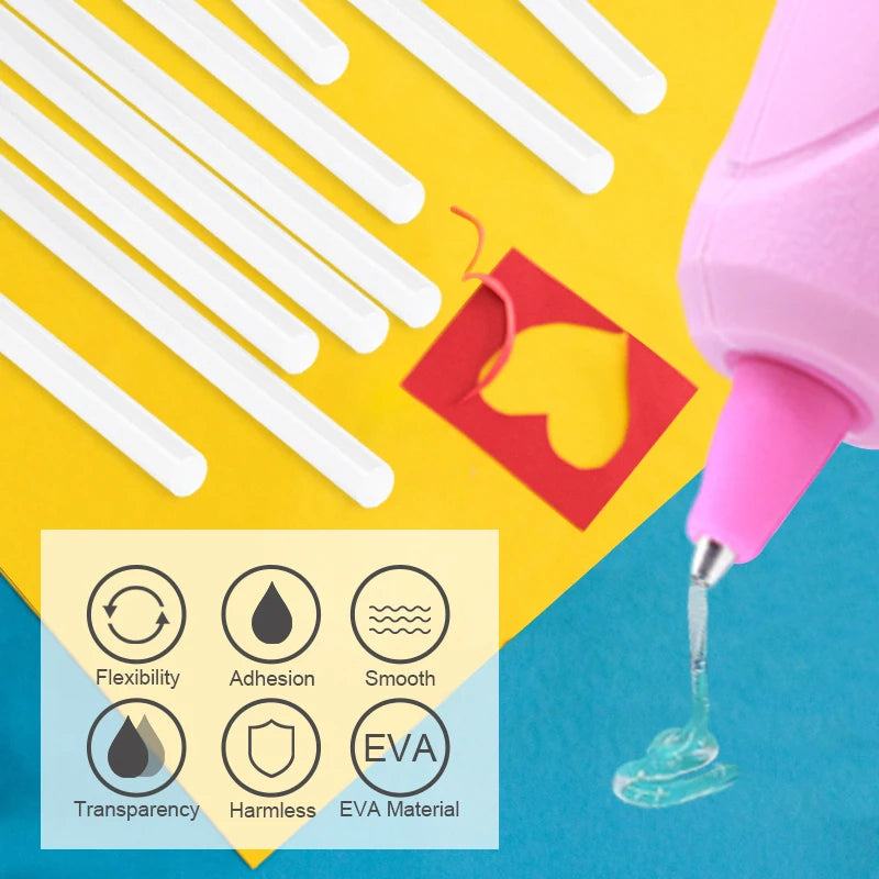 Lot de 30 Bâtons de Colle Thermofusibles