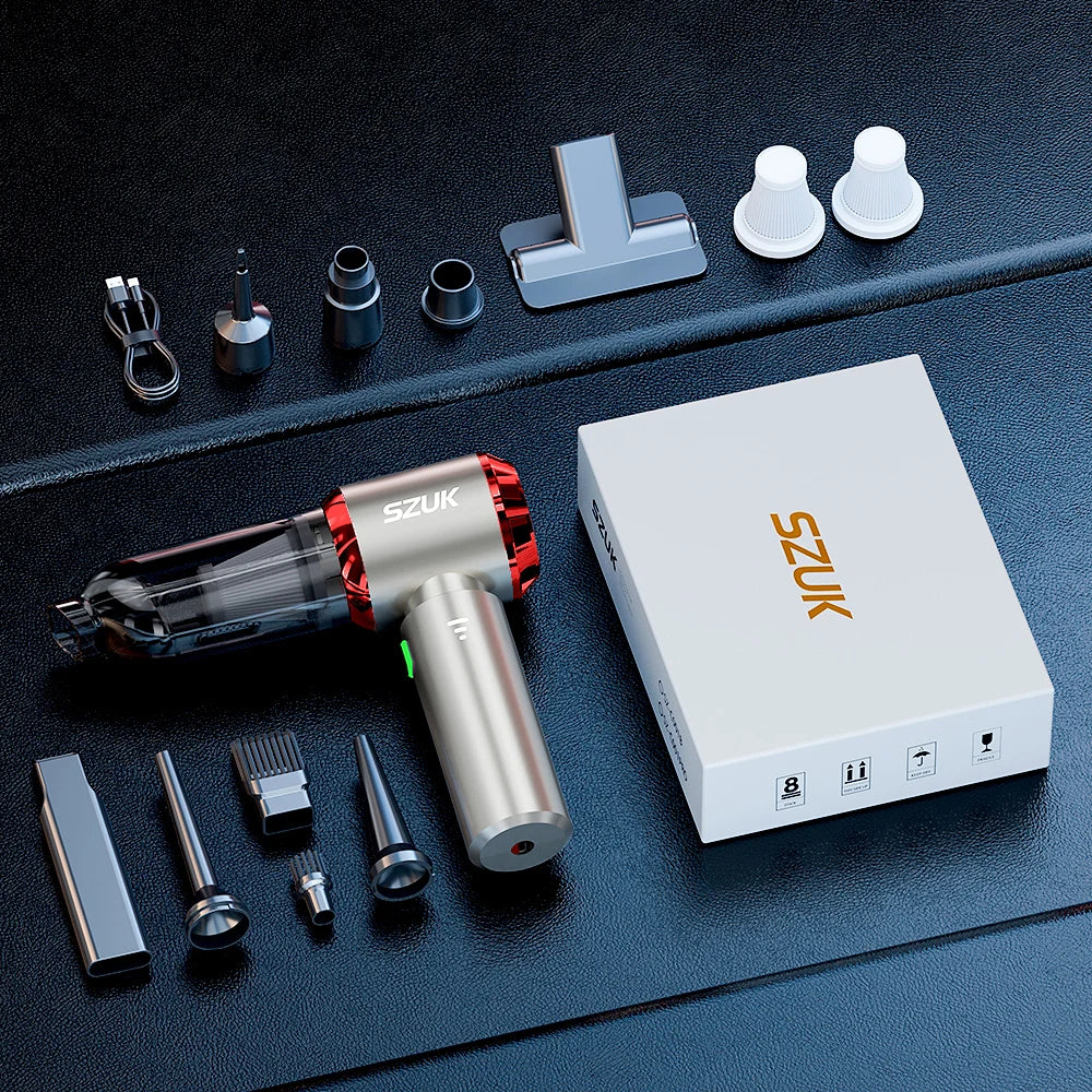 Mini Aspirateur Portatif 3 Vitesses - 985000Pa