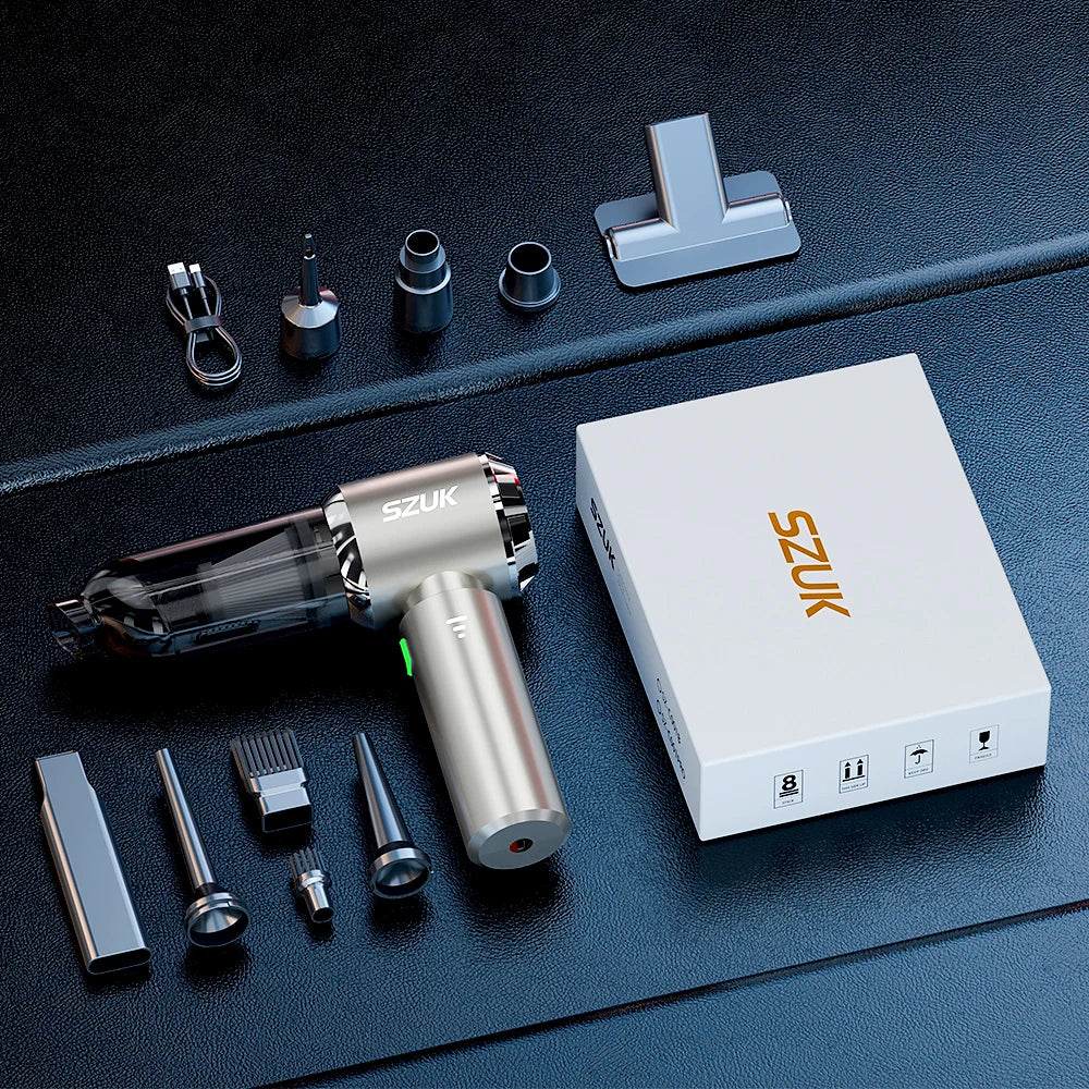 Mini Aspirateur Portatif 3 Vitesses - 985000Pa