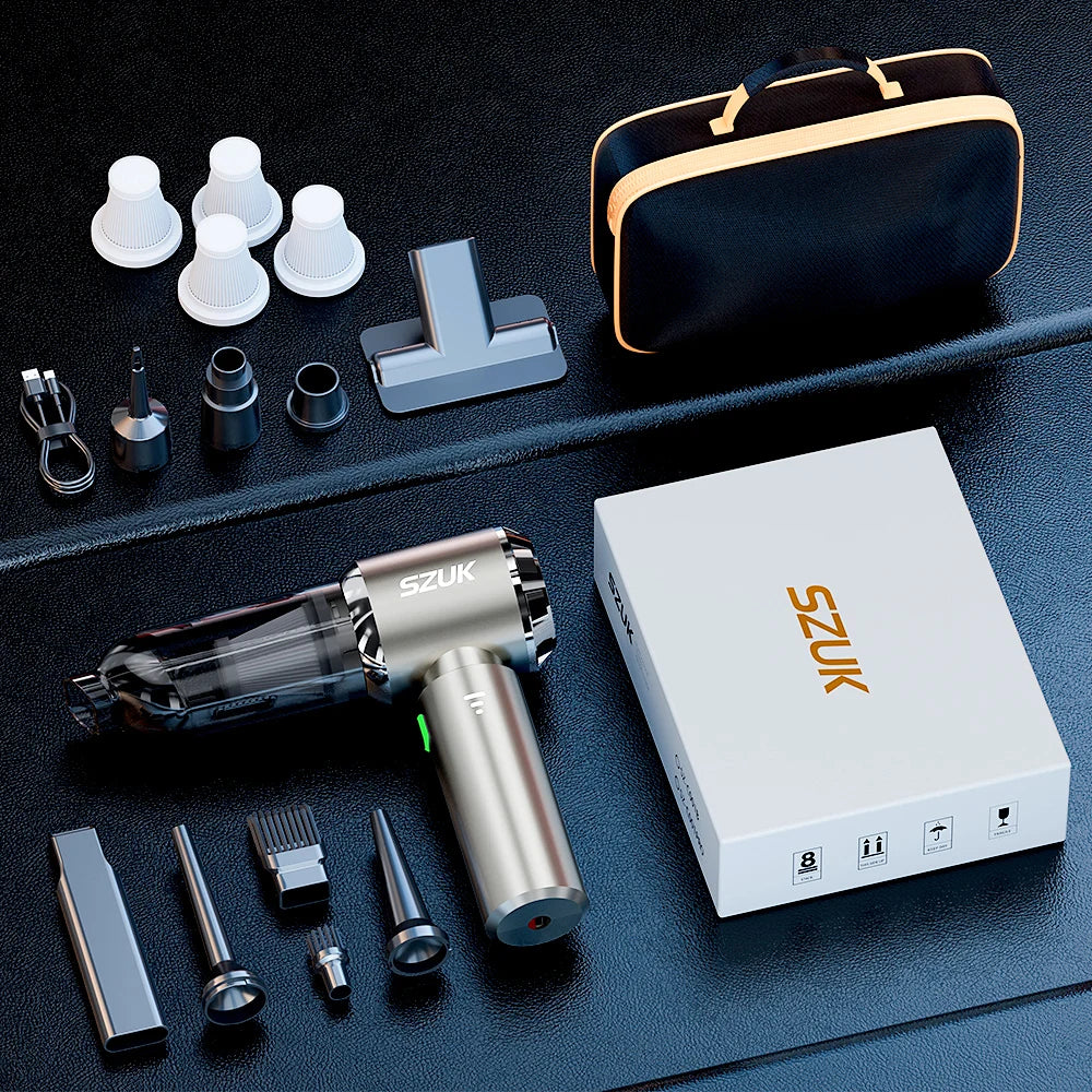 Mini Aspirateur Portatif 3 Vitesses - 985000Pa