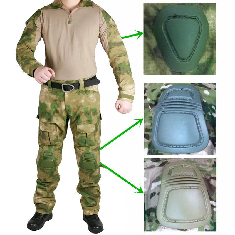 Pantalon Tactique avec Genouillère de Protection