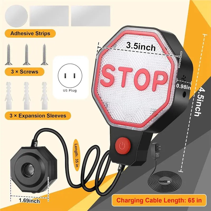 Aide au Stationnement Garage avec Signal STOP LED
