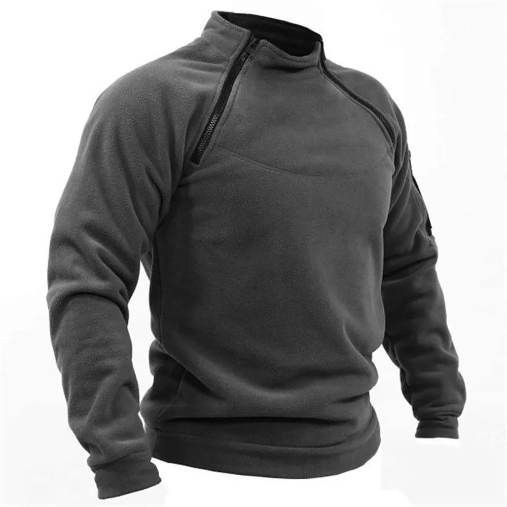 Pull Militaire Thermique Double Zip