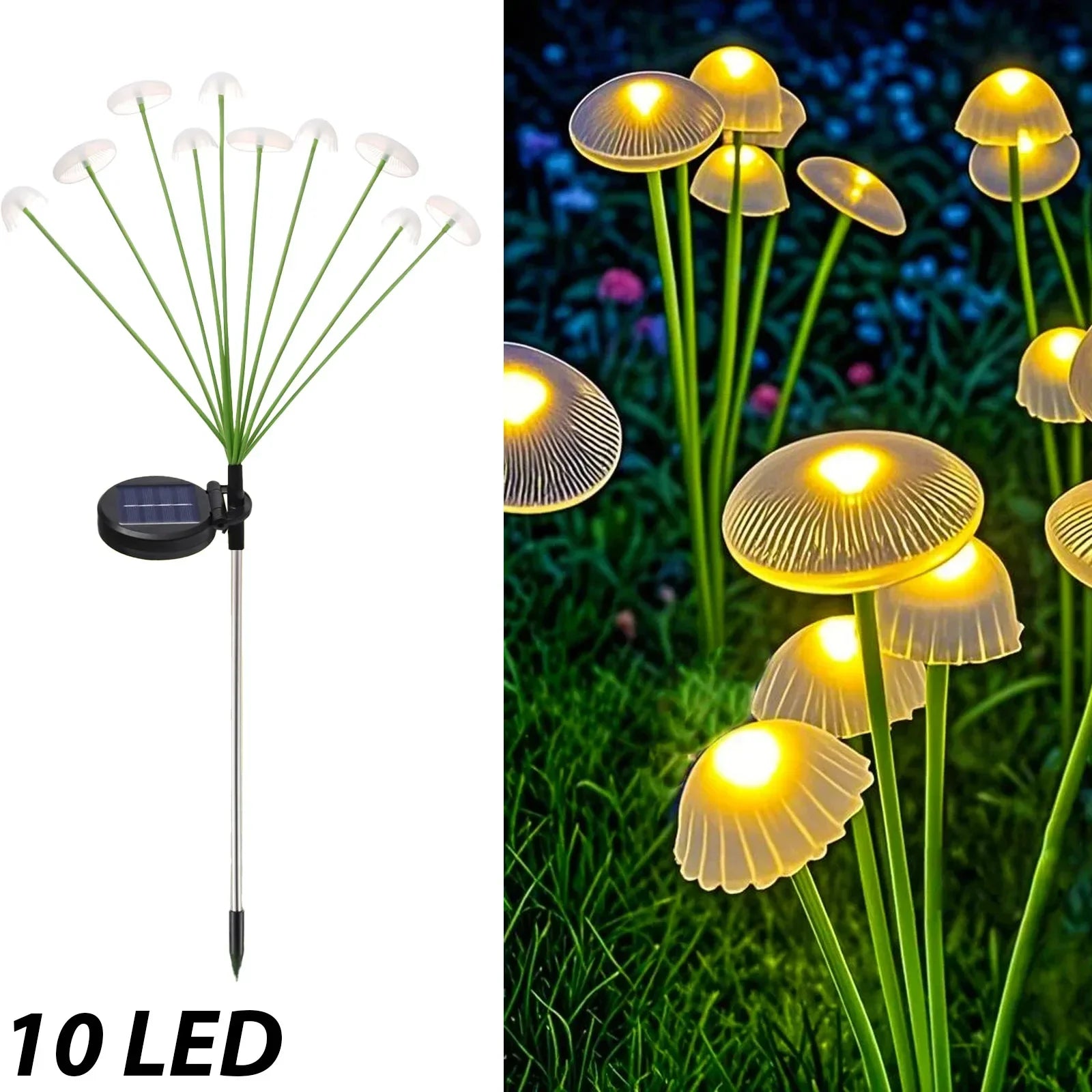 10 LED - Lumière Chaude / 4pcs,10 LED - Lumière Chaude / 2pcs,10 LED - Lumière Chaude / 1pc