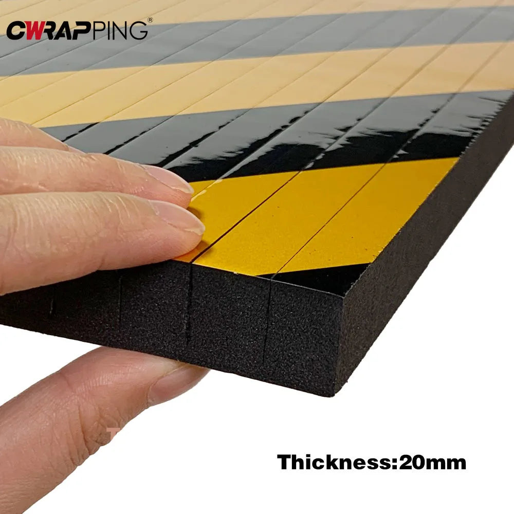 2x Protection Murale Garage Anti-Chocs et Rayures