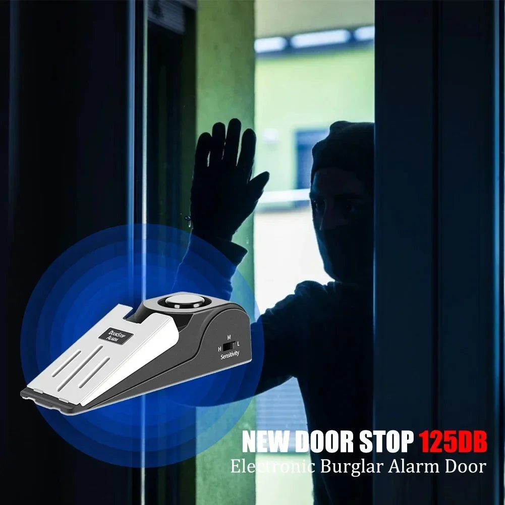Butée de Porte avec Alarme 125dB Antivol