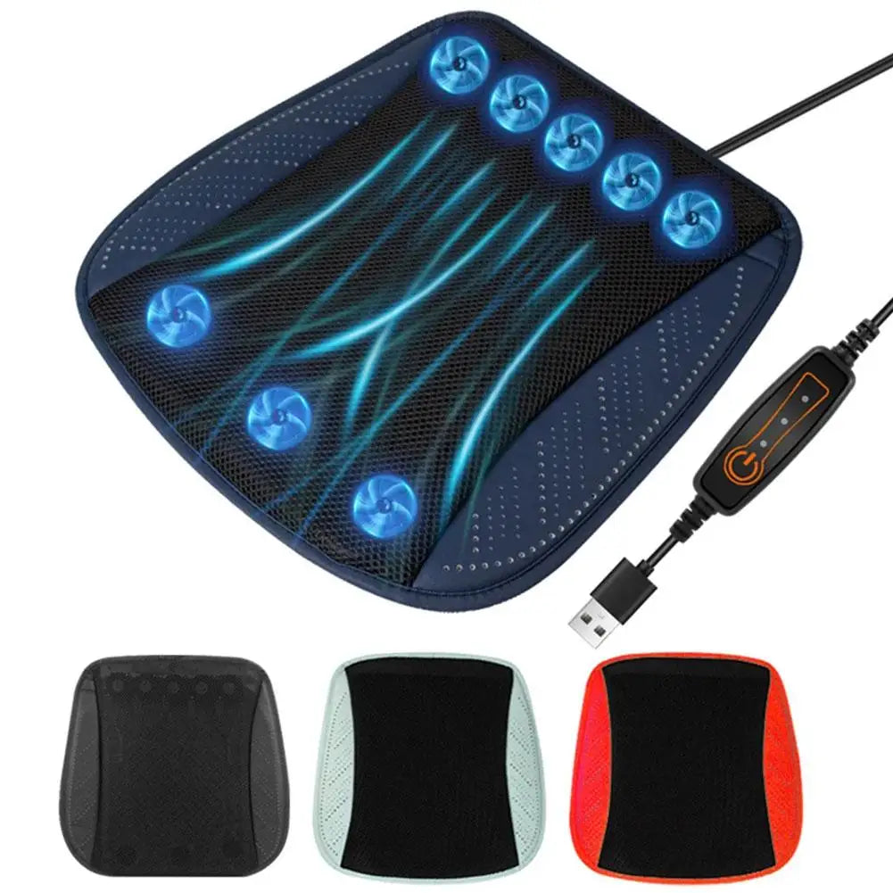Coussin de Siège de Voiture Refroidissant USB