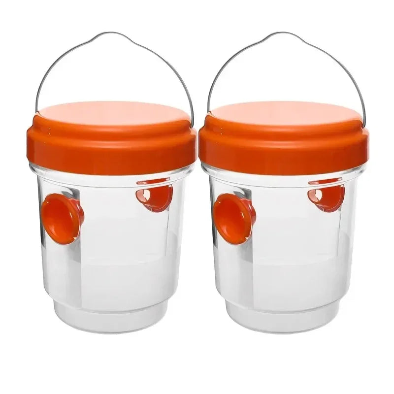 Lot de Pièges Suspendus pour Guêpes Réutilisables - 2 ACHETÉS = 1 OFFERT