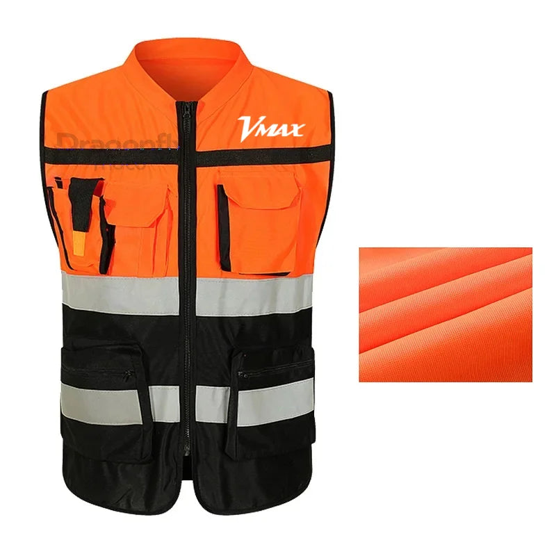 Gilet de Sécurité Réfléchissant Multi-poches