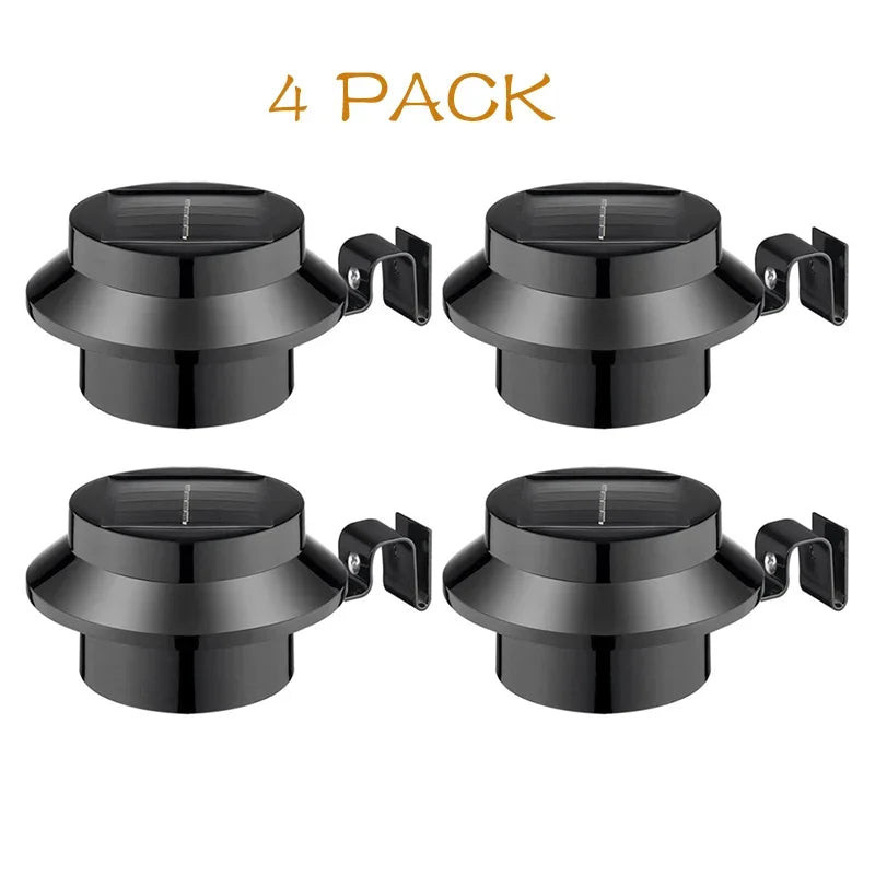 4x Noir / Lumière Blanche,4x Noir / Lumière Chaude