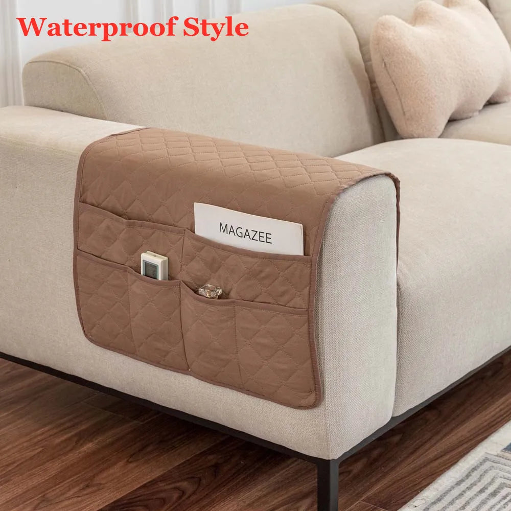 Housse d'Accoudoir Multi Rangements