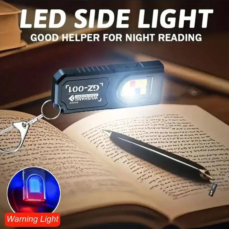 2X Mini Lampe Porte-Clés LED Ultra Puissante
