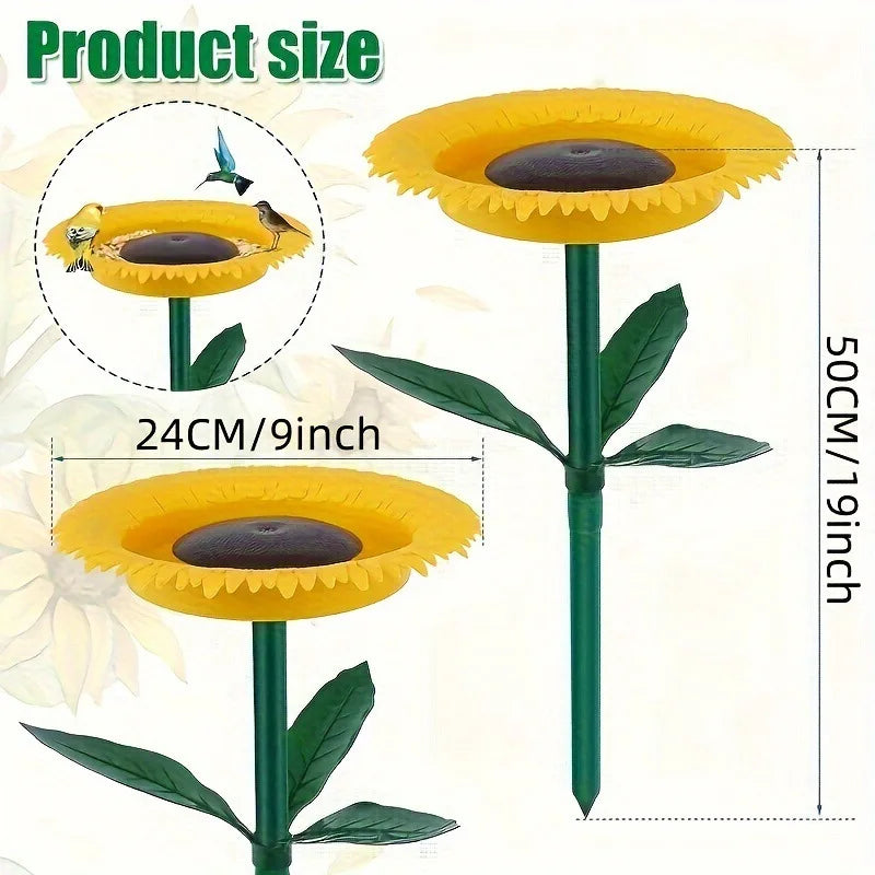Mangeoire Tournesol Réaliste pour Oiseaux