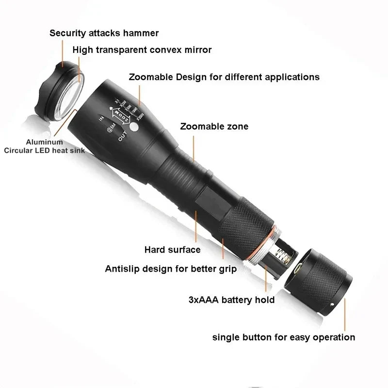 1 lampe torche militaire achetée = 1 lampe torche militaire offerte