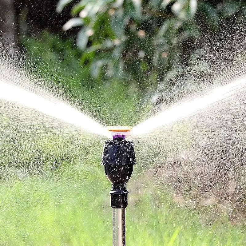 Arroseur Jardin 360° avec Trépied Inox