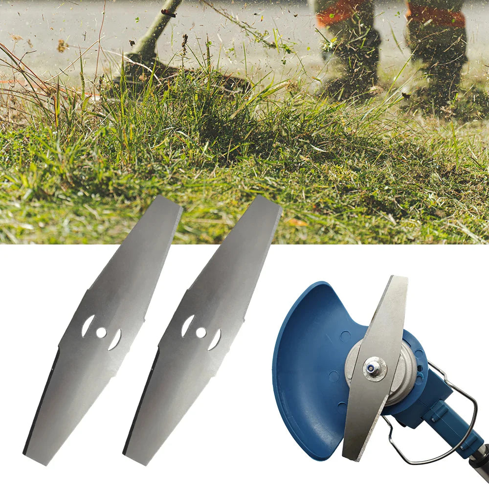 4x Lames Métal 150mm pour Coupe-Herbe & Débroussailleuse + 1 OFFERTE