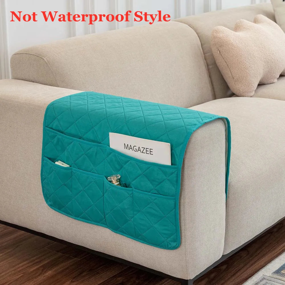 Housse d'Accoudoir Multi Rangements