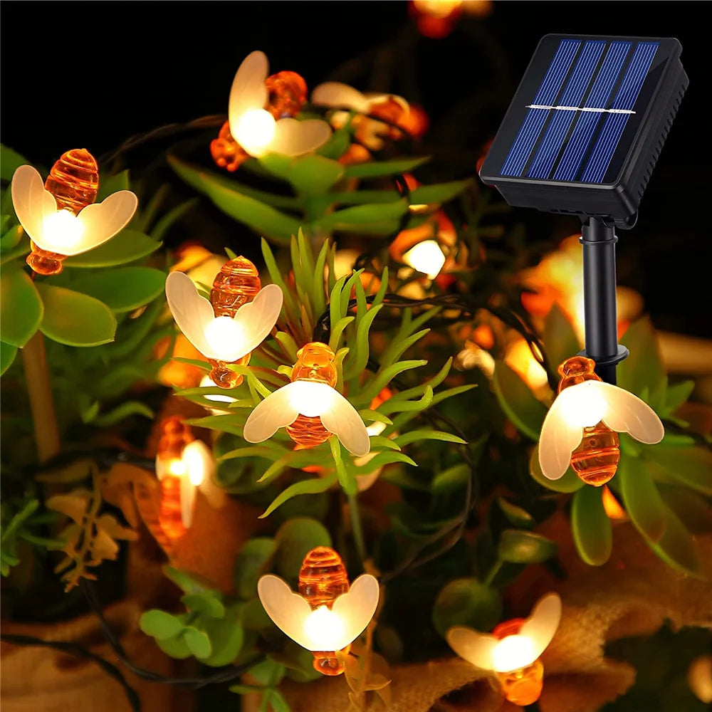Guirlande Solaire Petites Abeilles