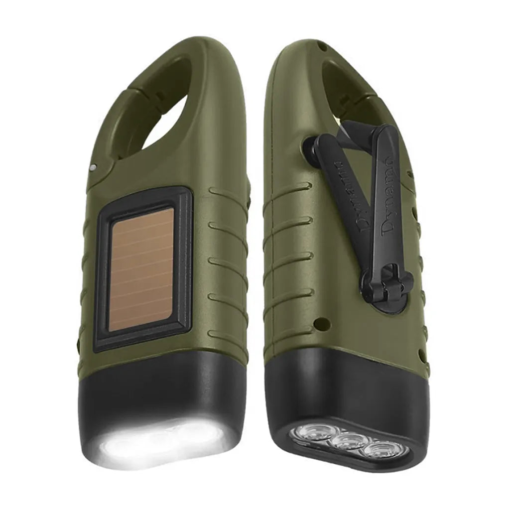 Lampe de Poche Solaire Dynamo