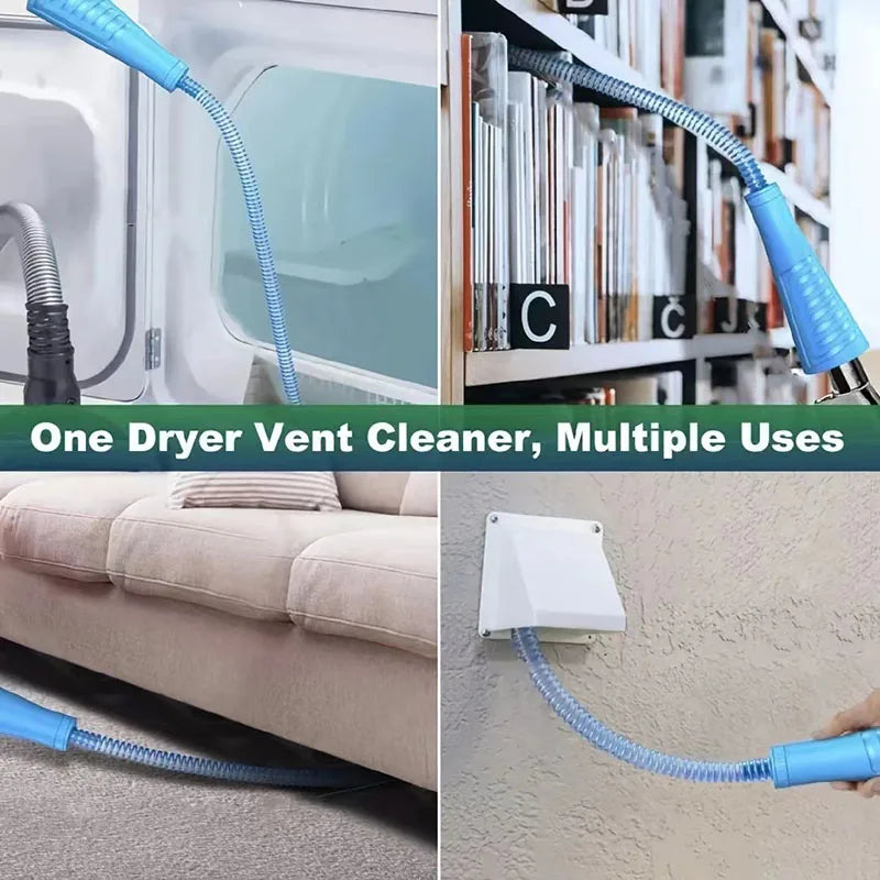 Tuyau Aspirateur Flexible Anti-Poussière pour Sèche-linge