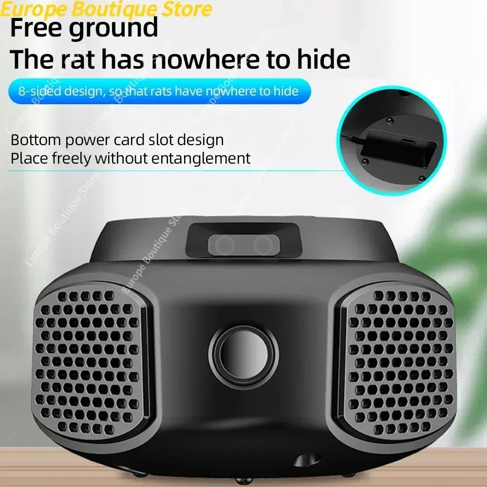 Répulsif Ultrasonique POWER MAX pour Rongeurs - 6 Modes
