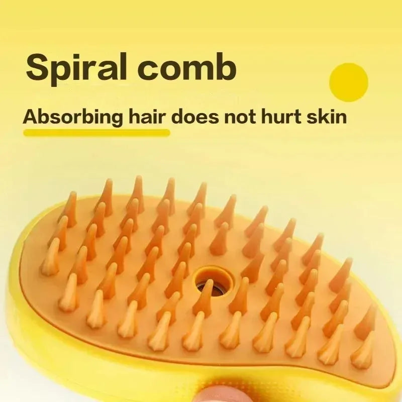 Brosse à Vapeur 3 en 1 pour Chien et Chat