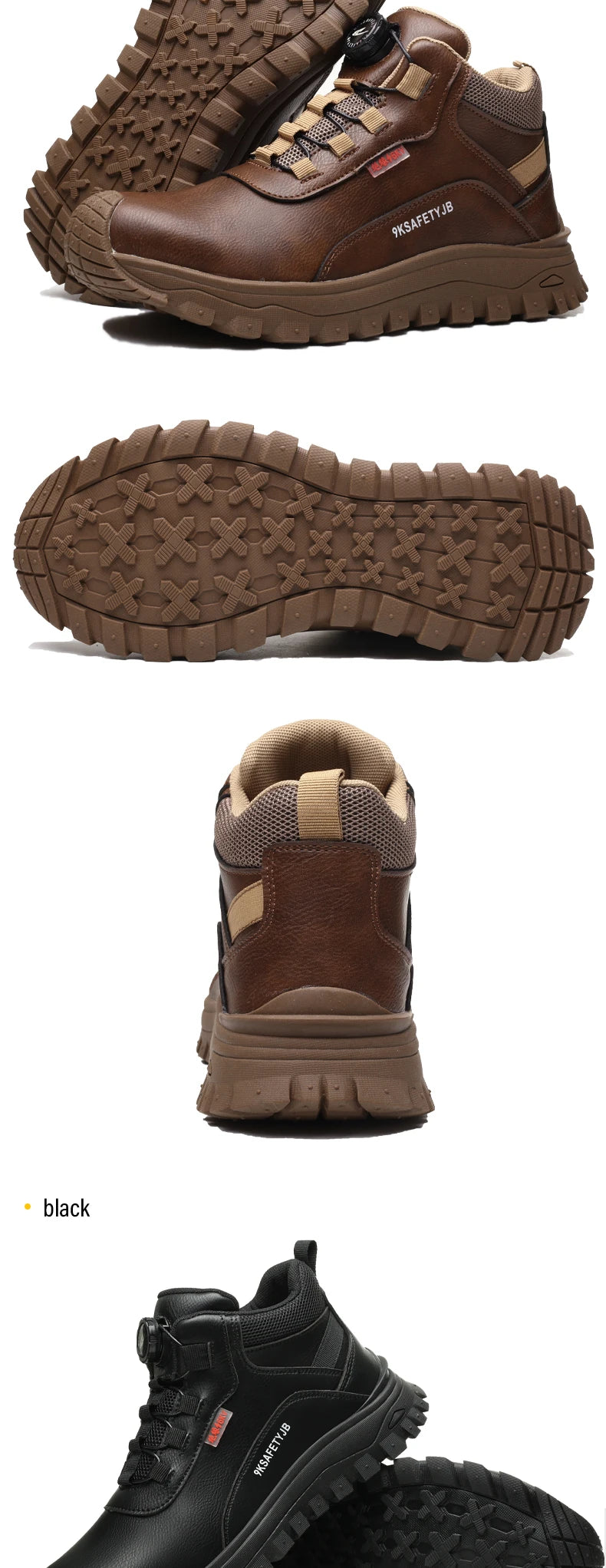 Bottes de sécurité Parker imperméables et à lacets Homme