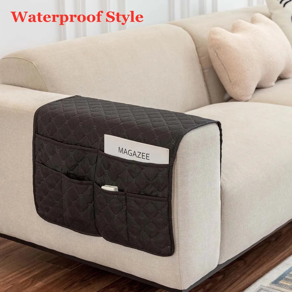 Housse d'Accoudoir Multi Rangements
