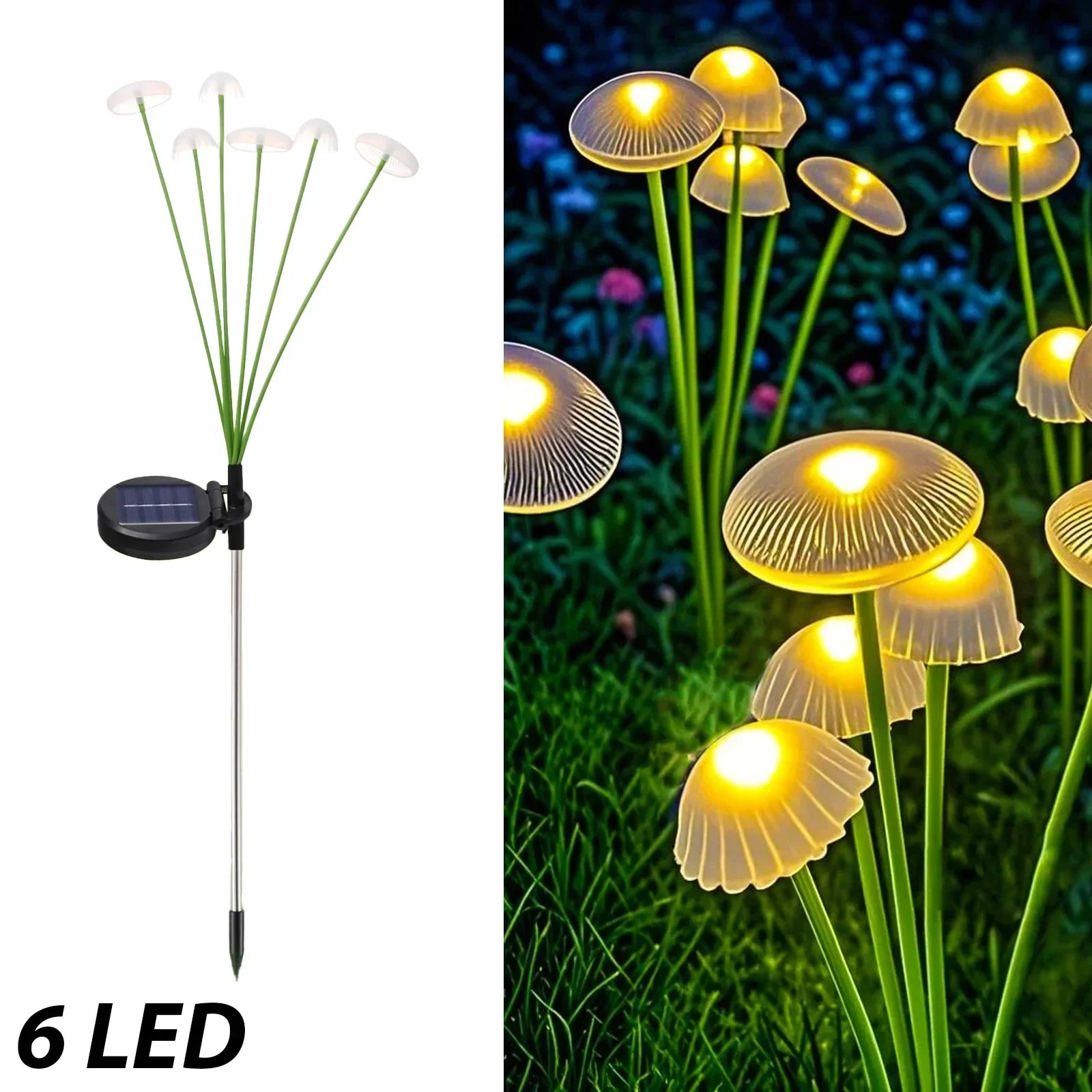 6 LED - Lumière Chaude / 4pcs,6 LED - Lumière Chaude / 2pcs,6 LED - Lumière Chaude / 1pc