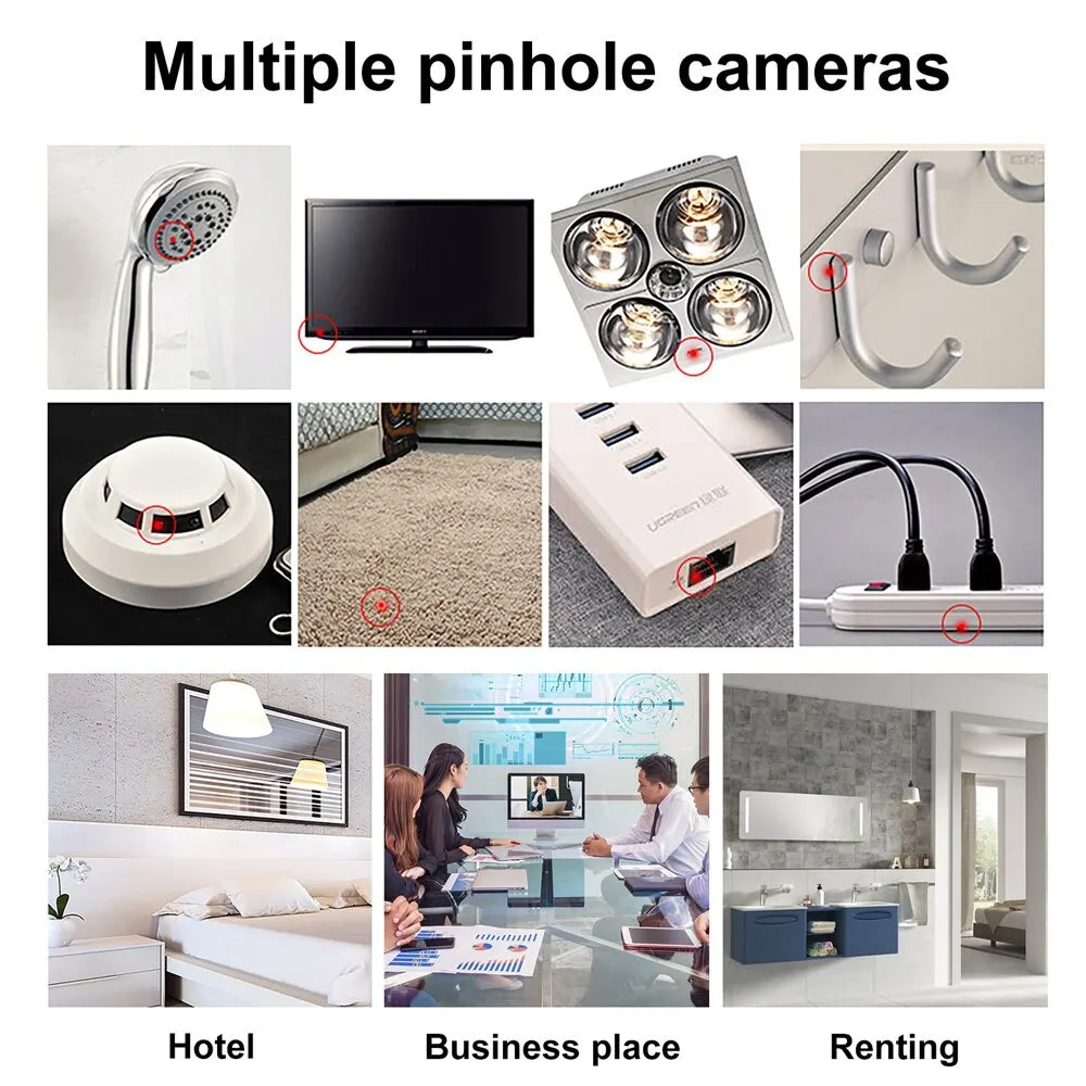 Détecteur Infrarouge de Caméra Cachée Espion Portable