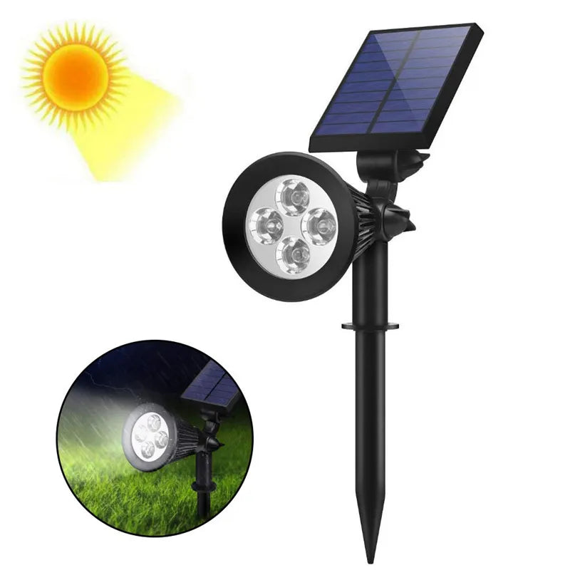 Lot de 2 Spots Solaires
