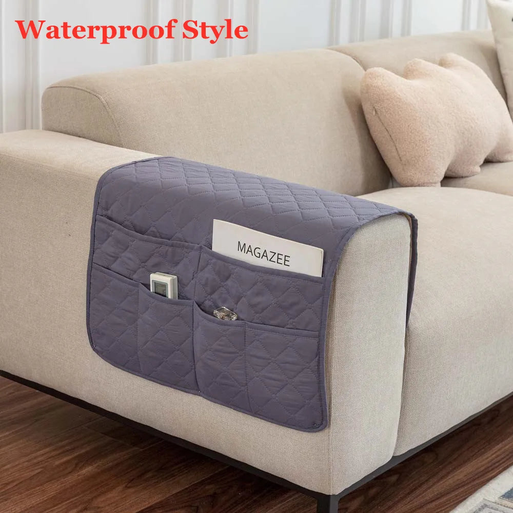 Housse d'Accoudoir Multi Rangements