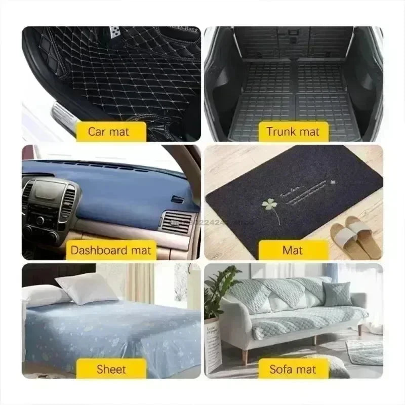Patchs Velcros Auto-Adhésifs Double Face – 50 paires