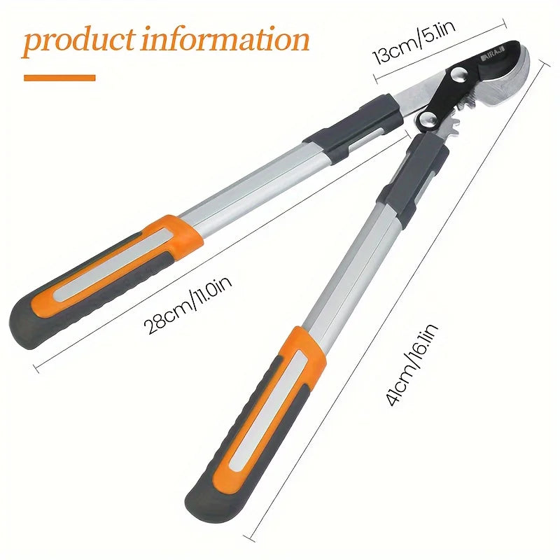 Sécateur Bypass Pro – Lames Acier Ultra Tranchantes