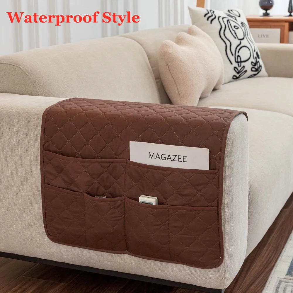 Housse d'Accoudoir Multi Rangements