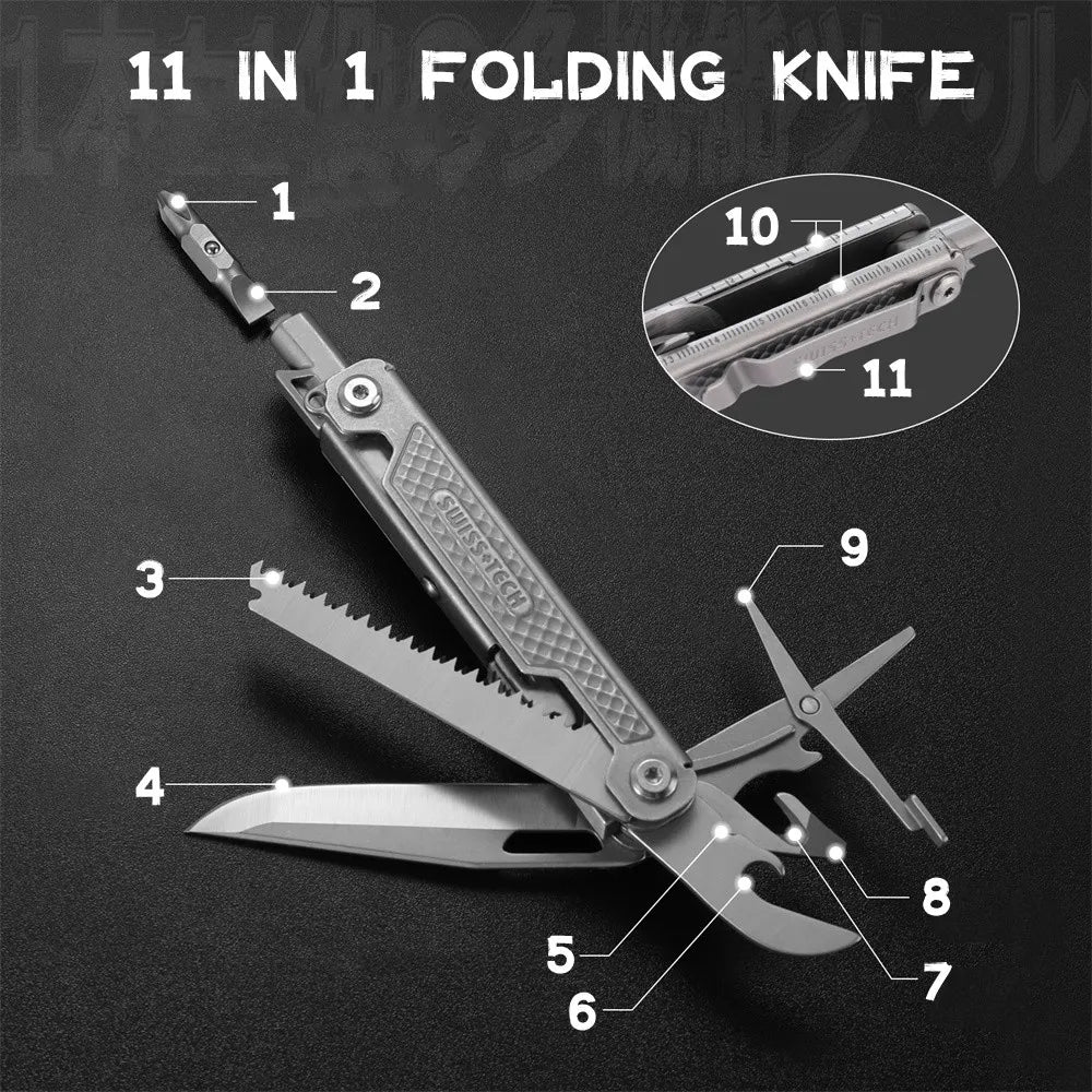 Couteau de Poche 11 en 1