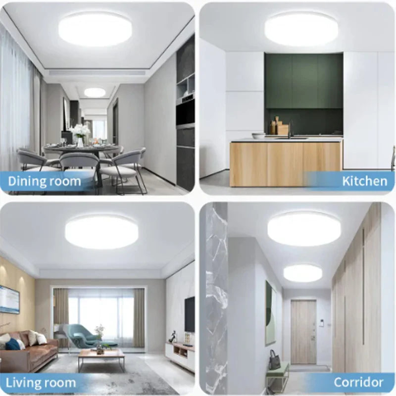 Plafonnier LED à Capteur de Mouvement - 18W 24W 36W 48W