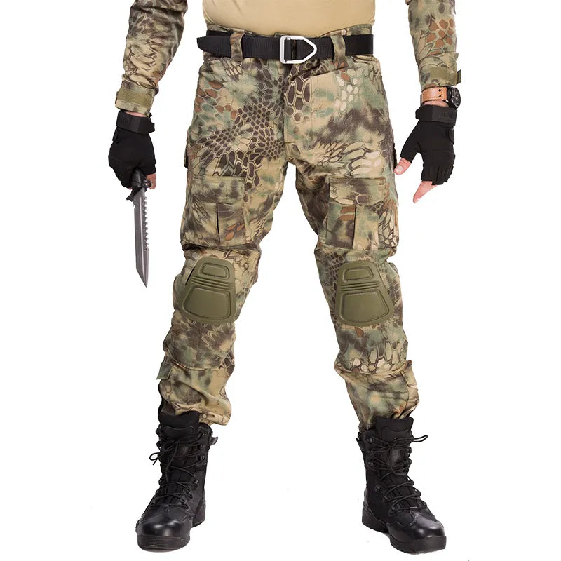 Pantalon Tactique avec Genouillère de Protection