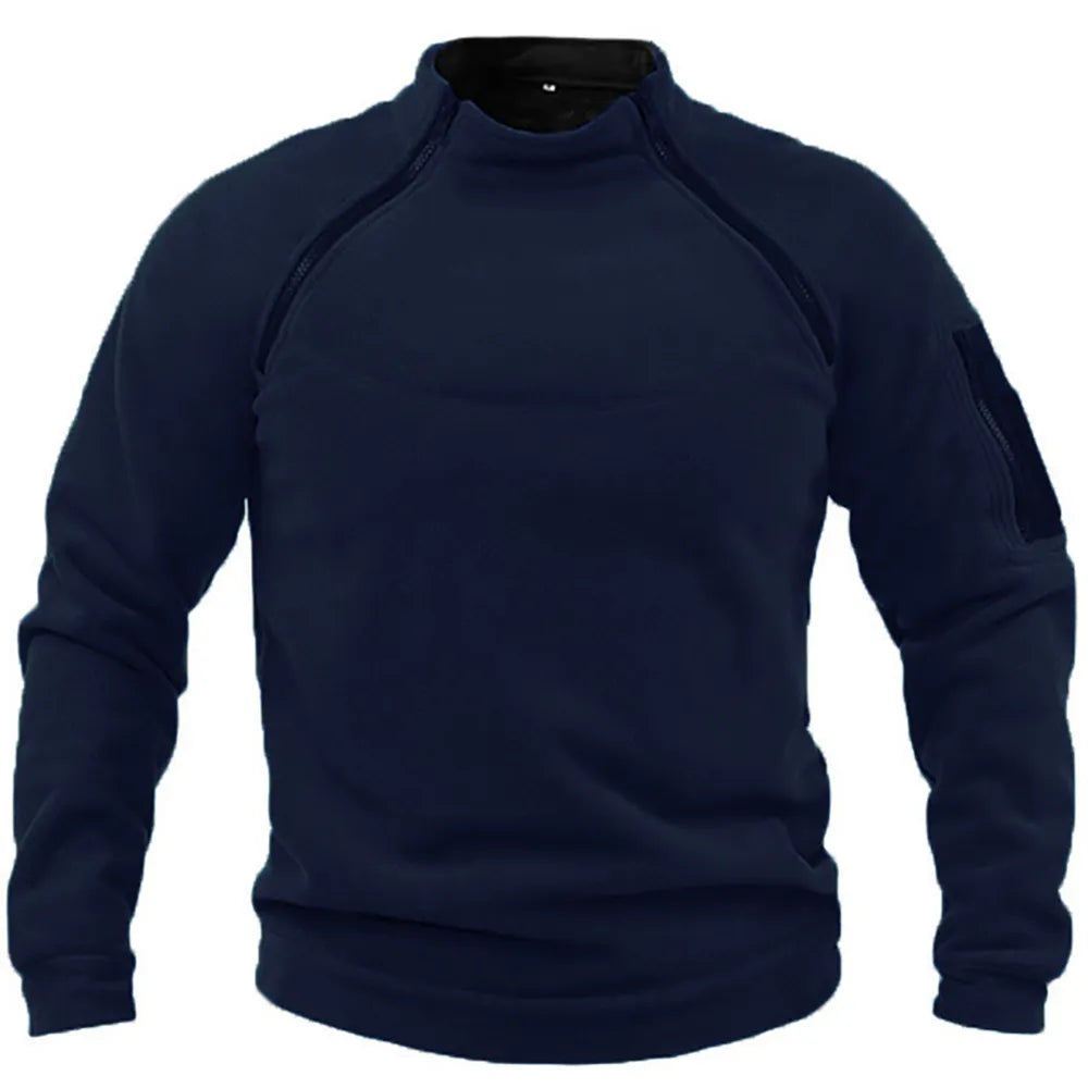 Pull Militaire Thermique Double Zip