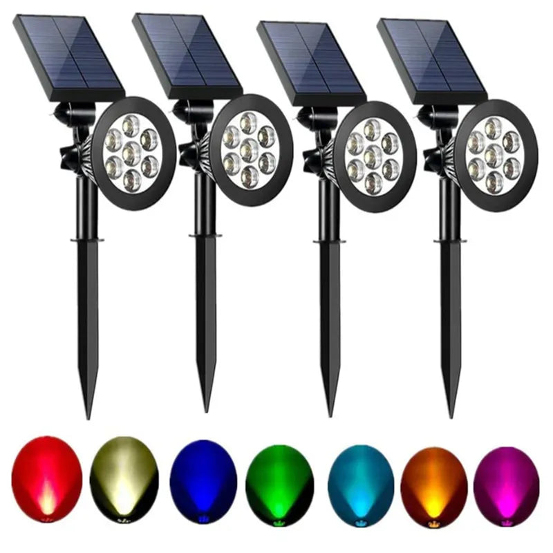 Lot de 2 Spots Solaires