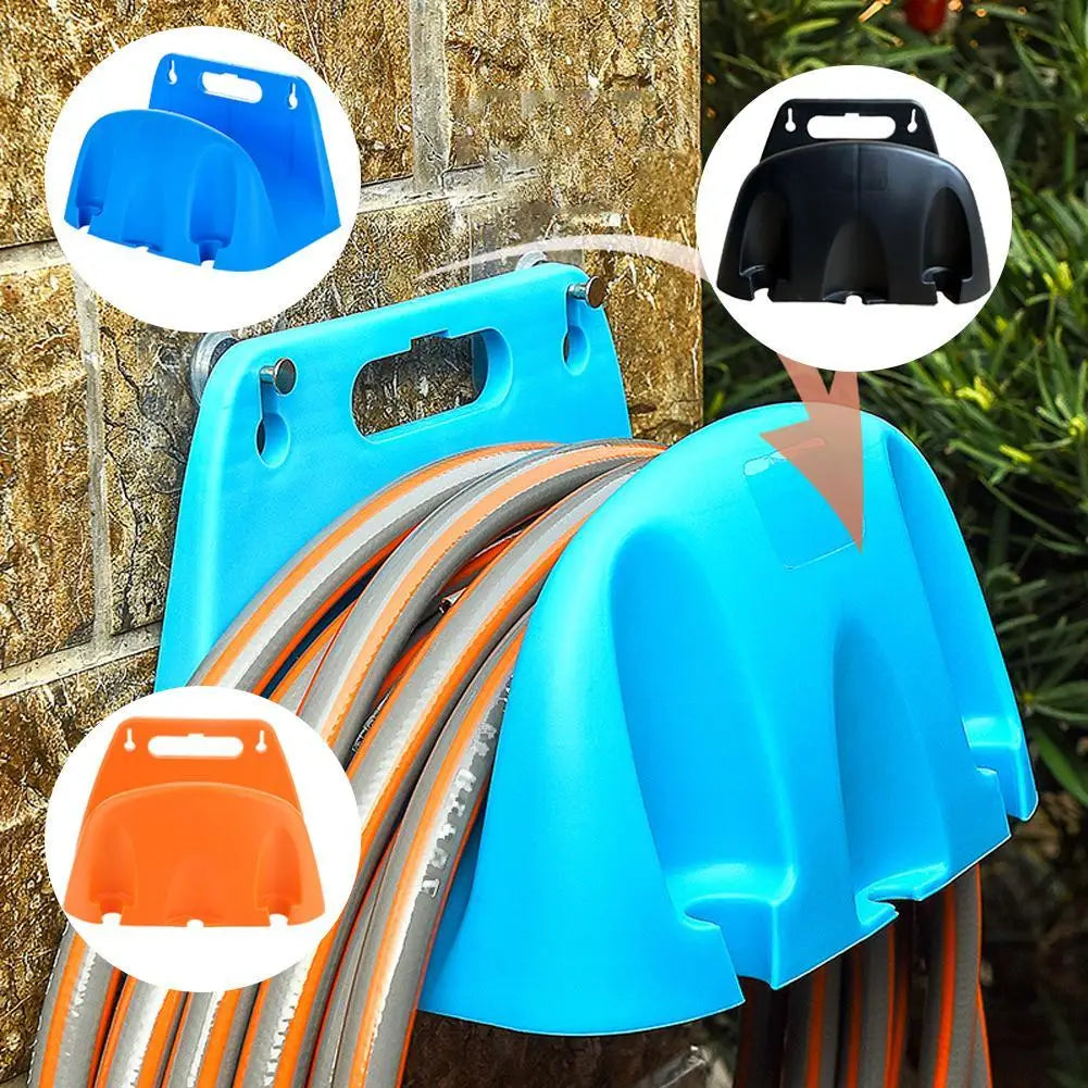 Support Mural en Plastique pour Tuyau d'Arrosage de Jardin