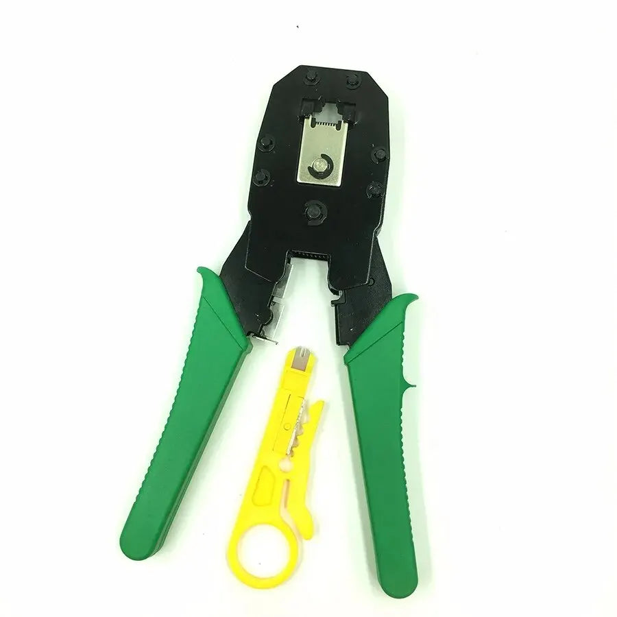 Kit Pince à Dénuder et à Sertir + Testeur Câble Réseau