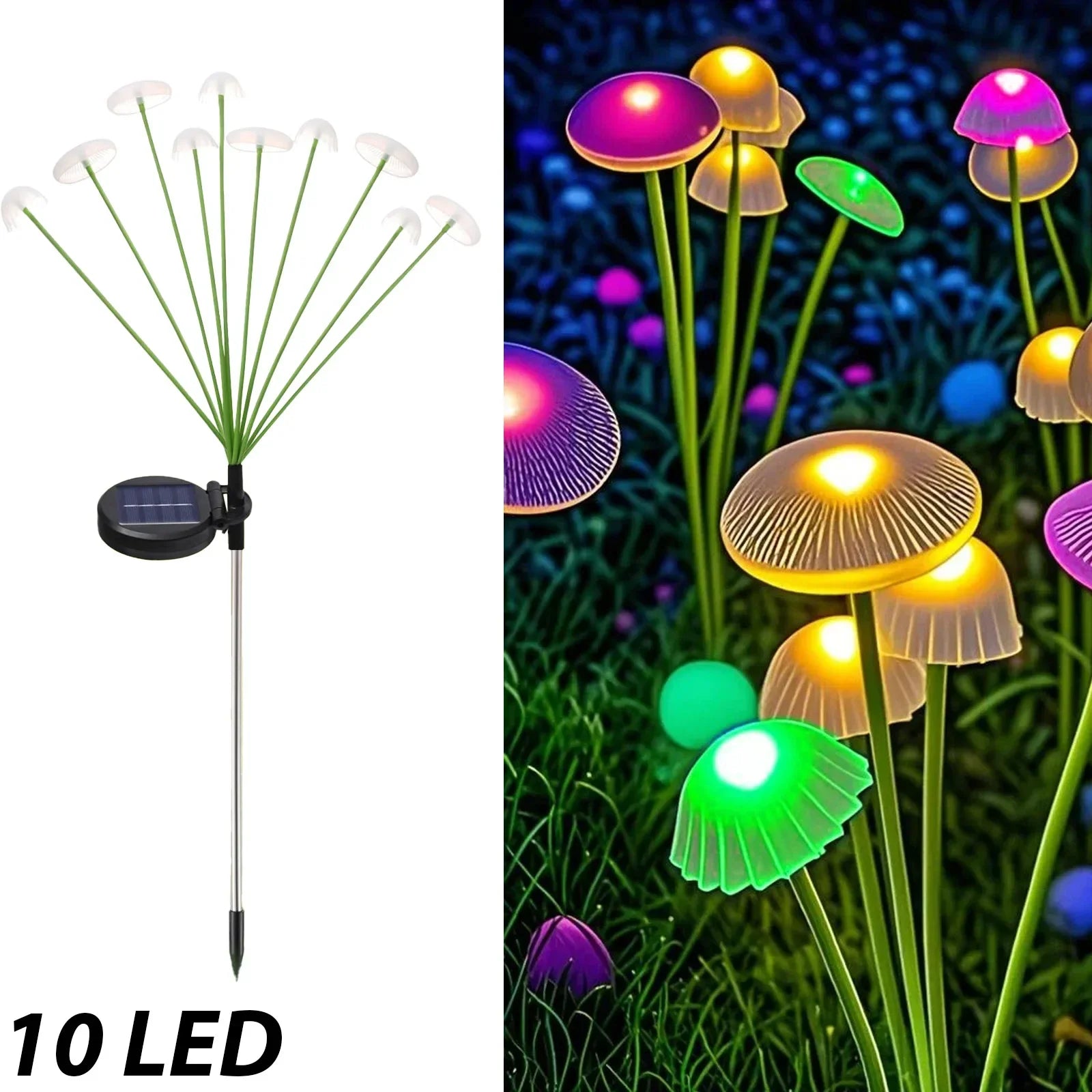 10 LED - Multicolor / 4pcs,10 LED - Multicolor / 2pcs,10 LED - Multicolor / 1pc