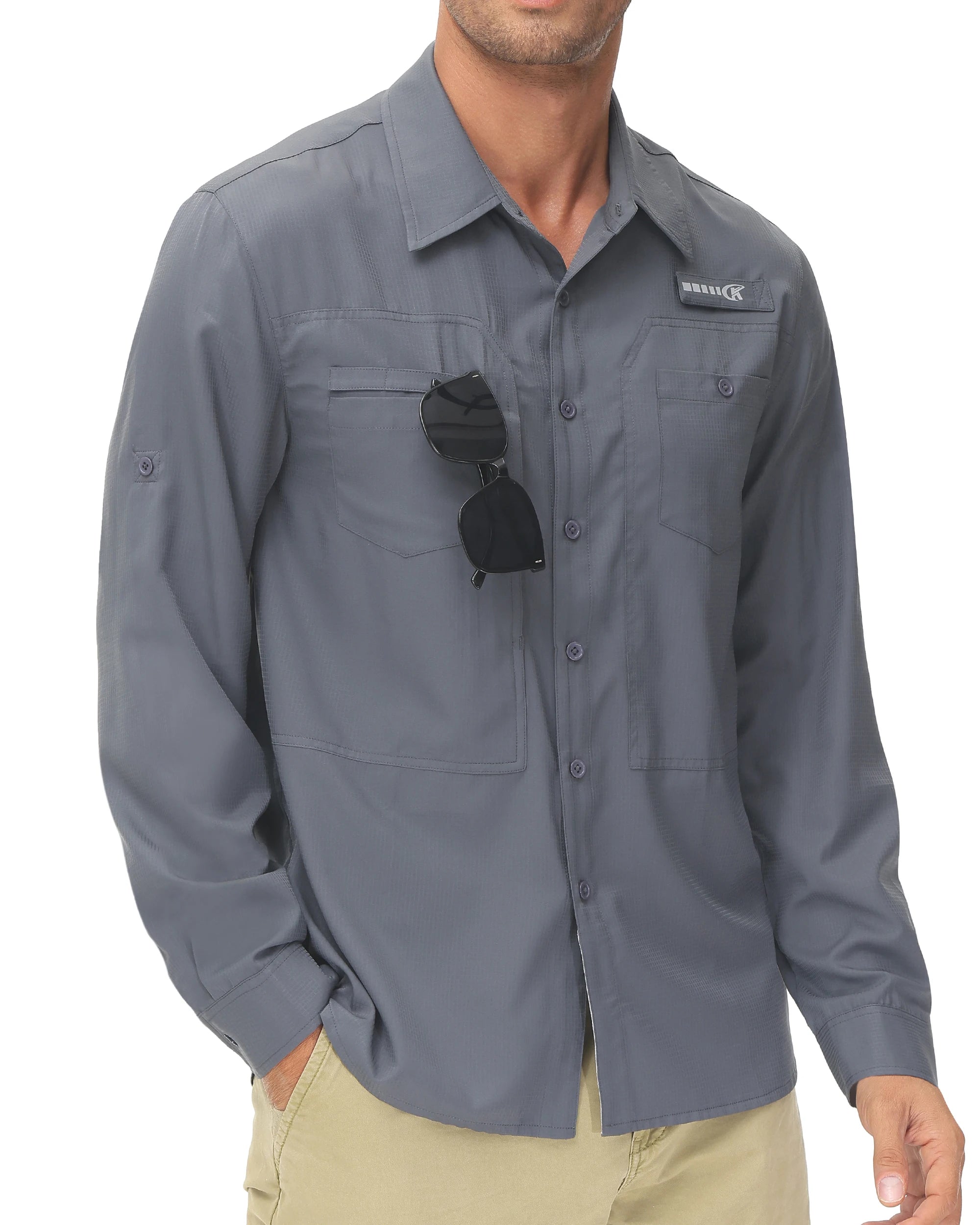 Chemise Homme Anti-UV UPF 50+ Respirante