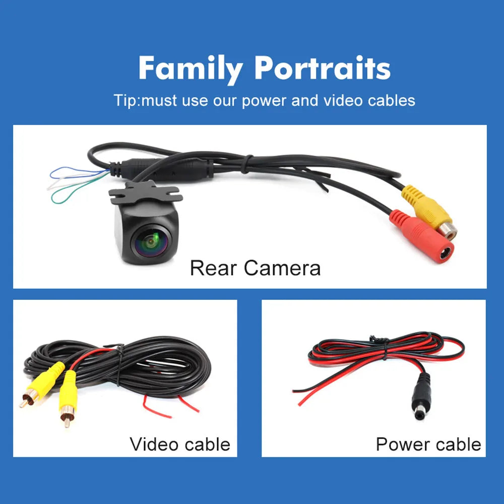 Caméra de Recul pour Voiture 170° 1080P