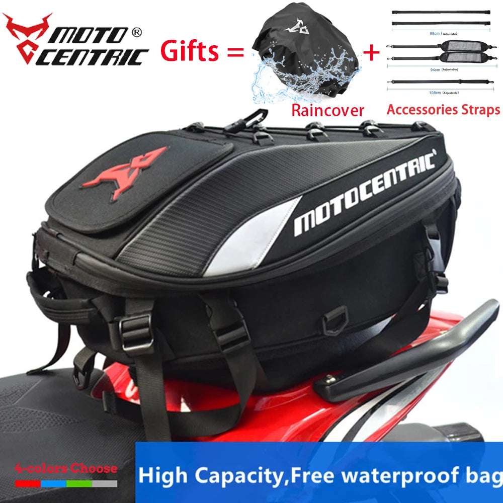 Top Case MotoCentric pour moto grande capacité