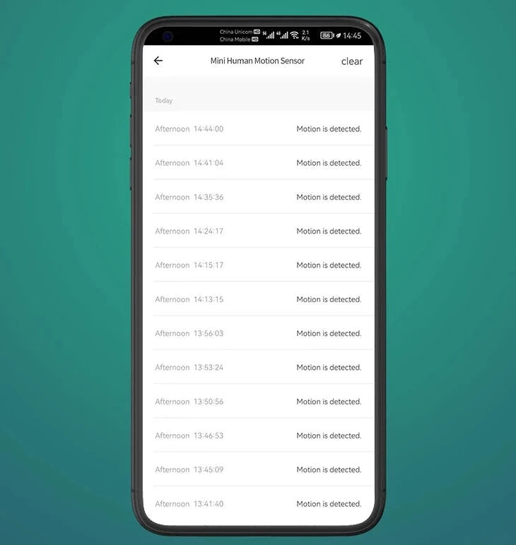 Alarme Détecteur de Mouvement Connectée