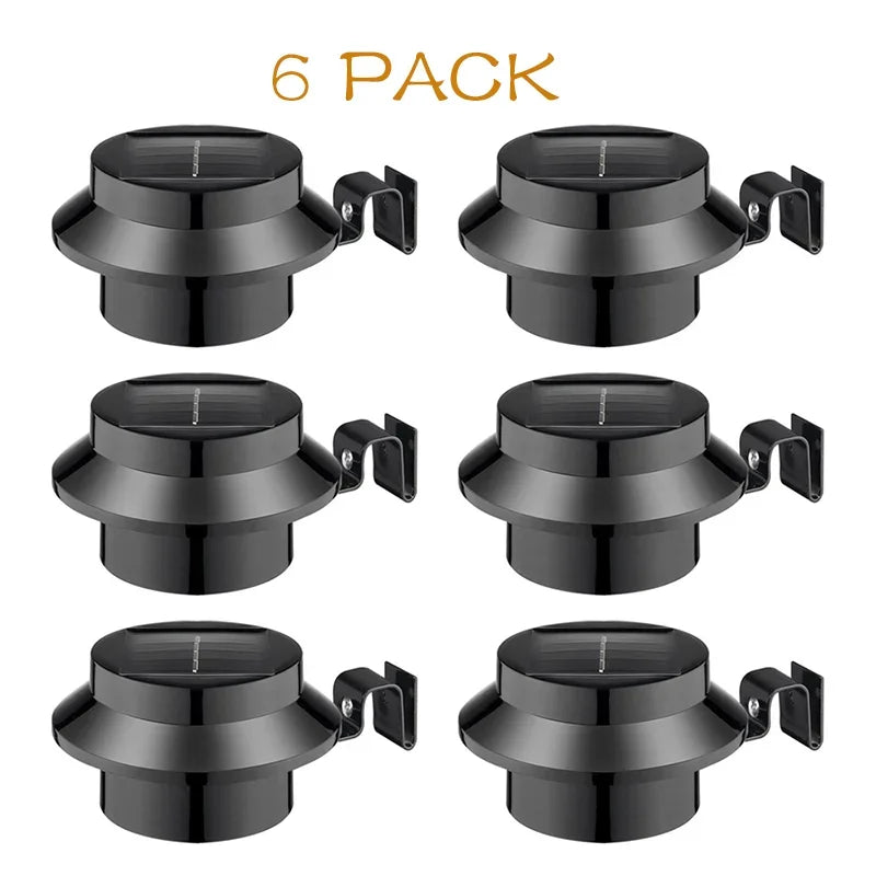 6x Noir / Lumière Blanche,6x Noir / Lumière Chaude