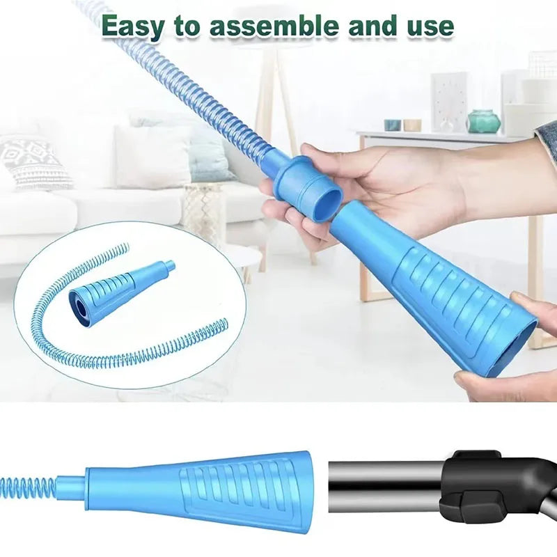 Tuyau Aspirateur Flexible Anti-Poussière pour Sèche-linge