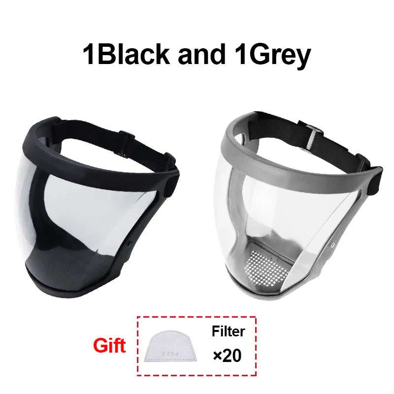 Visière de Protection Faciale Intégrale Anti-Projections